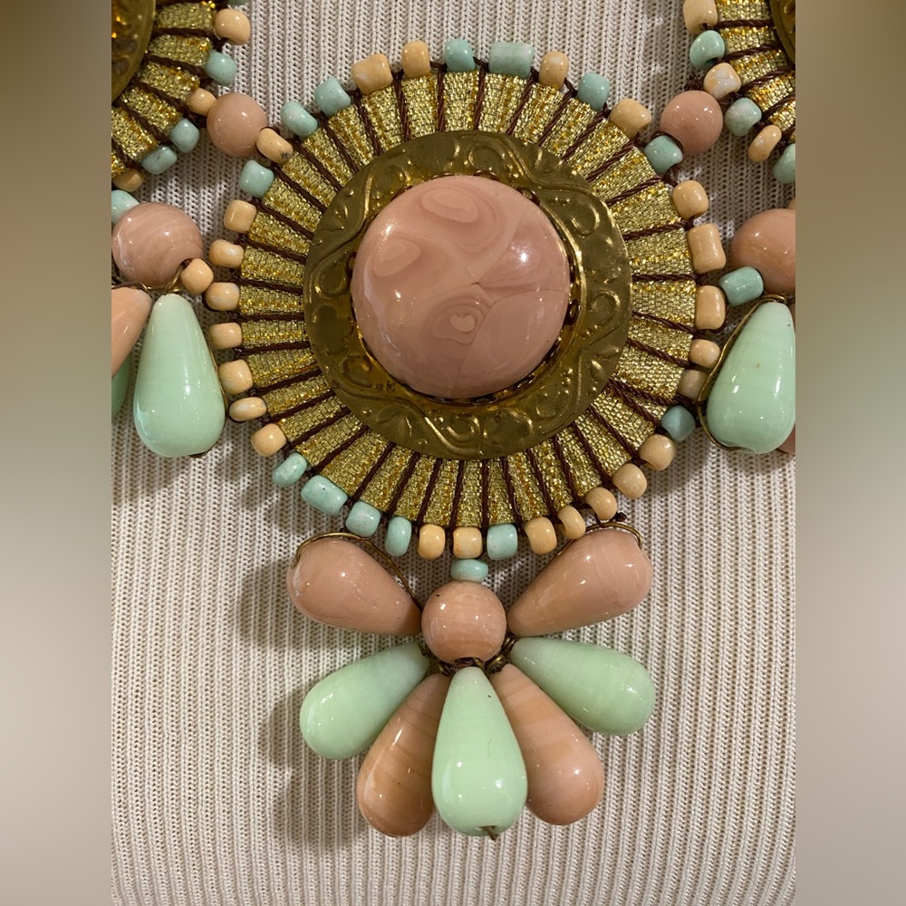 Statement Bib Necklace - Picture 6 of 8